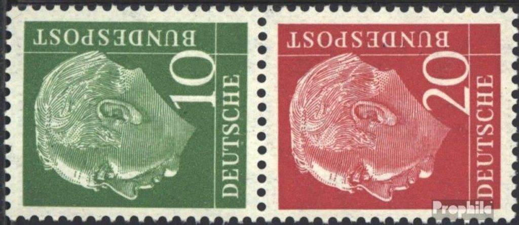 Briefmarken BRD (BR.Deutschland) 1955 Mi S35 postfrisch