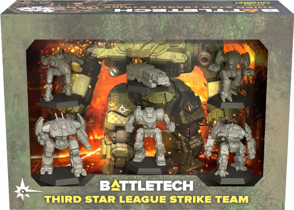 BattleTech Third Star League Strike Team - Miniaturen-Spiel -Zubehör - ENG Edition
