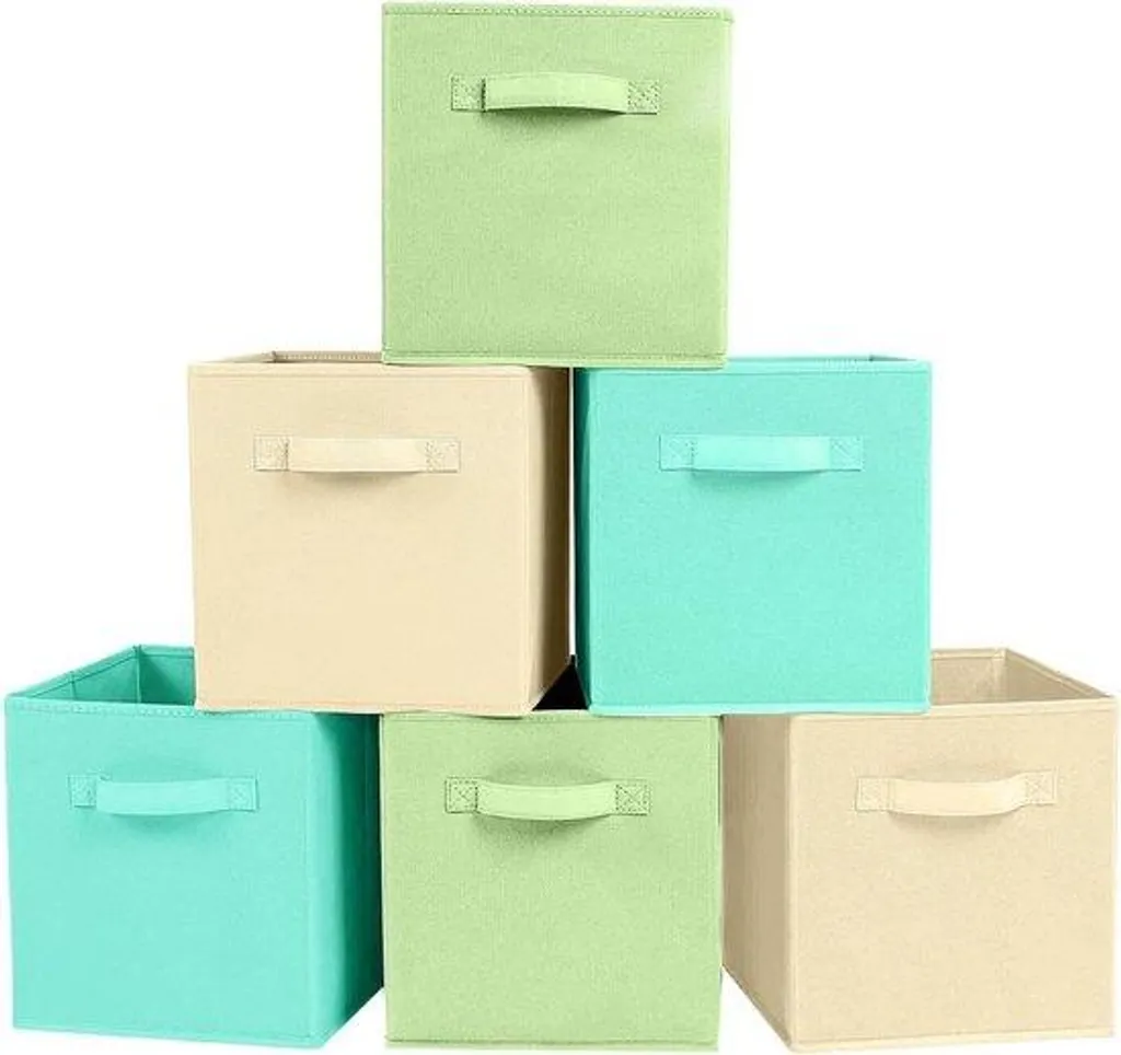 Rangement Vêtements en Tissu Lot de 6 pour Armoire et Dressing Ordonné