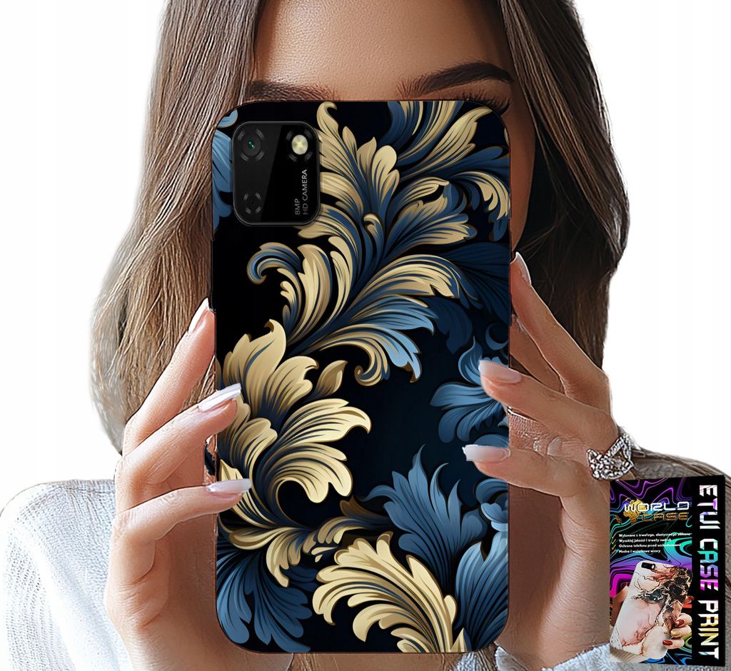 Fall Für Huawei Y5P - Elegantes Gold Modische Designs Fall