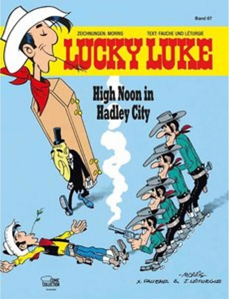 Bande Dessinée Lucky Luke Tome 67 High Noon in Hadley City en Français