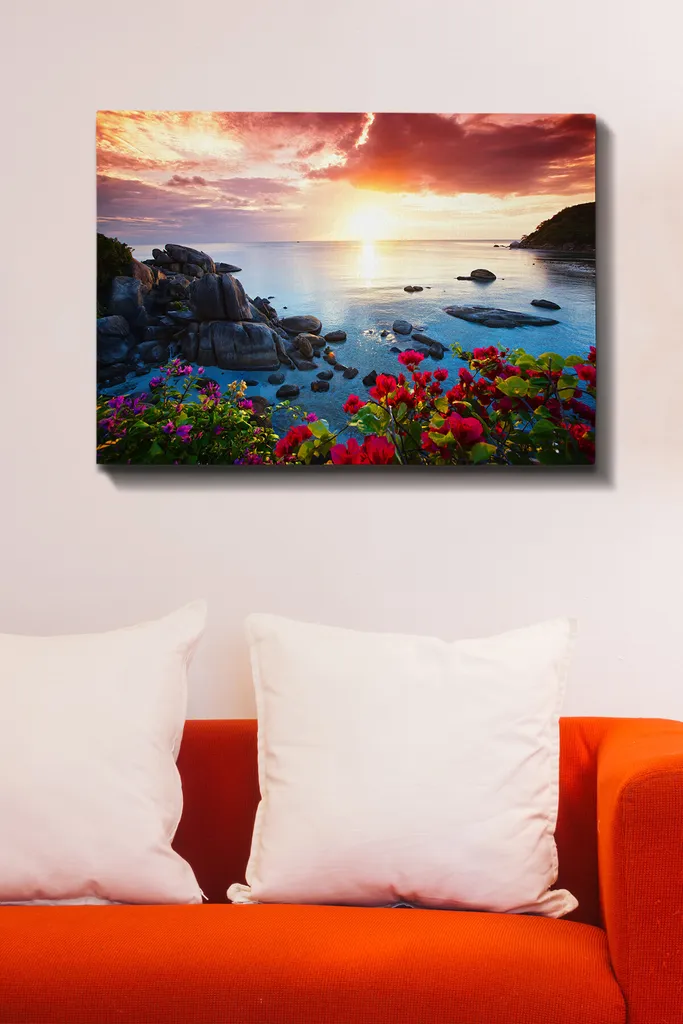 Wallity Kanvas TCR1489 - Quadro su Tela Colorato 70x100 cm | Wall Art