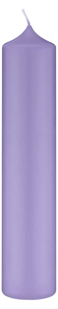 Altarkerzen Lavendel-Lilac 30 x 8 cm, 4 Stück