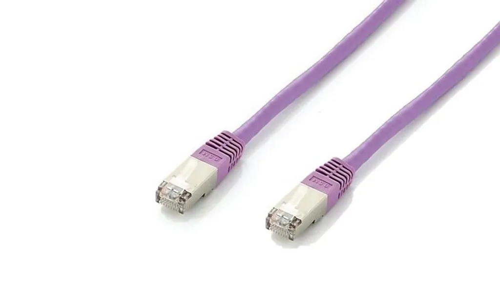 Equip 605658 Cavo Patch Cat 6a S/FTP 15m Viola | Performance 10Gbps
