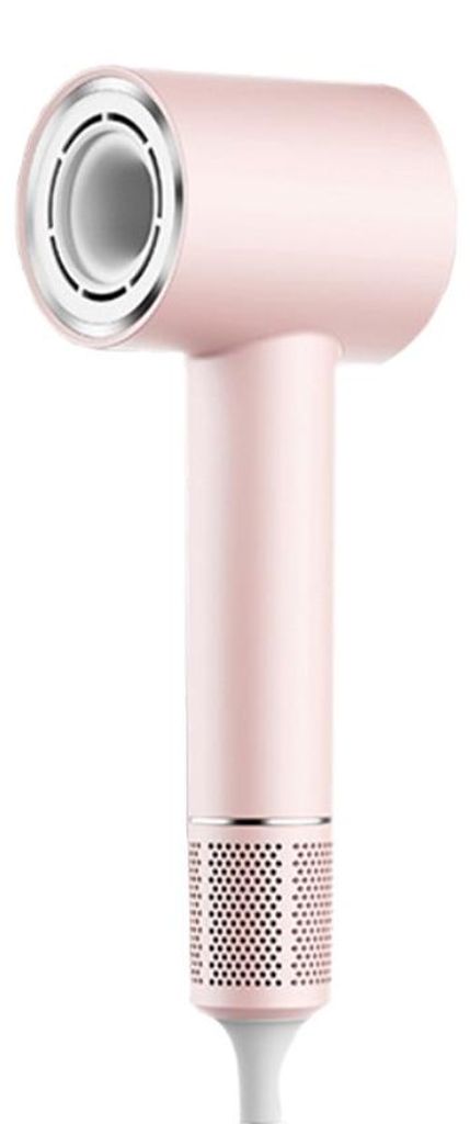 INF 1600W Haartrockner PC 24x9x7cm bürstenlos Temp Regelung für Zuhause Rosa