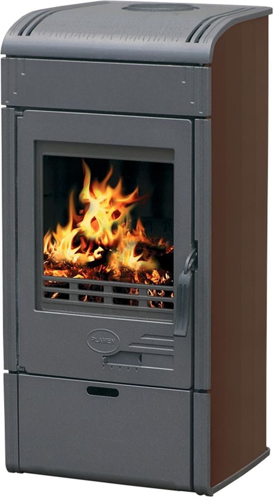 Gusskaminofen Plamen Vesta braun - 9kW