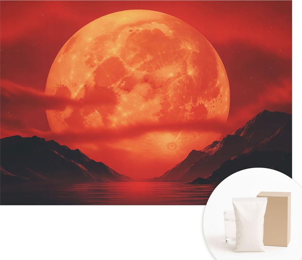 Fototapete - Wandbilder für Wohnzimmer - 208x146 cm - Dekorative Wandfolie - Modernes Design für Wanddekoration - Tapeten für Innenräume - näc...