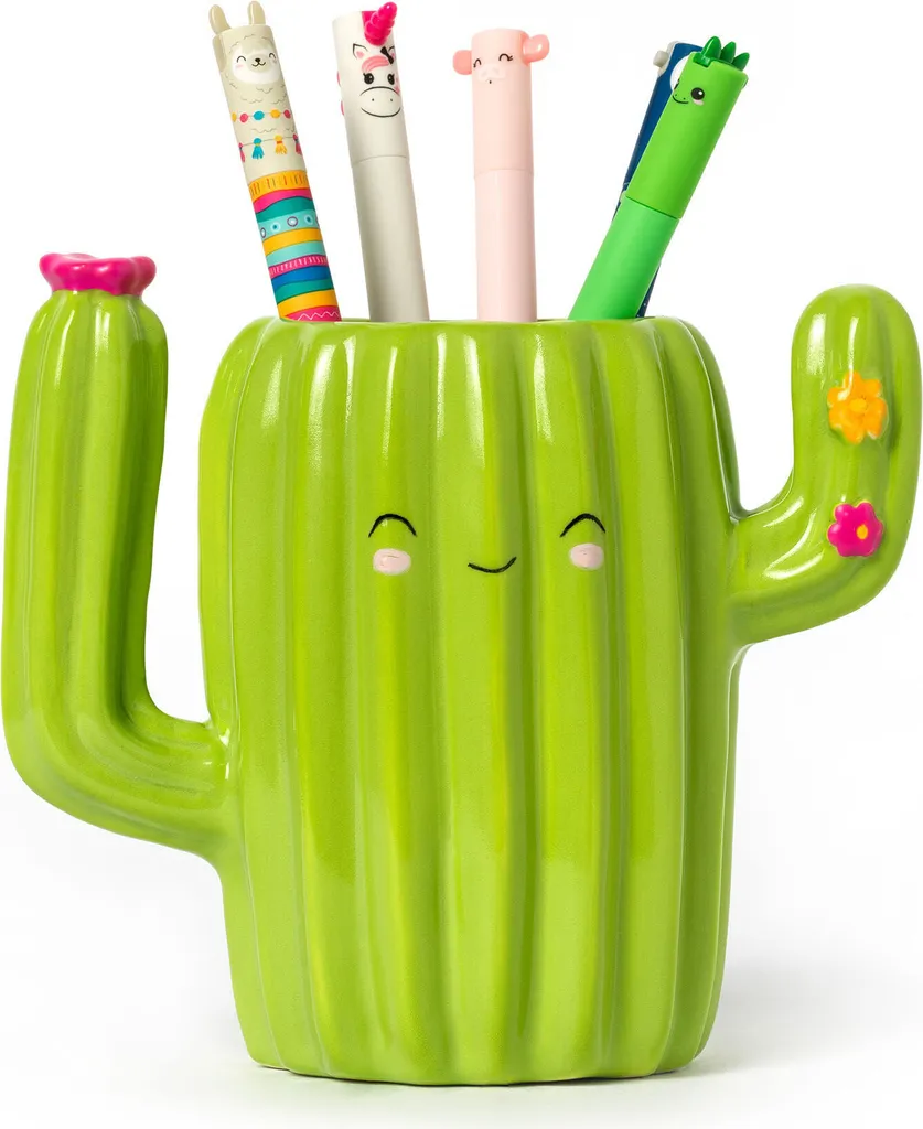 Portapenne Cactus Legami Milano | Offerta Organizer Ceramica Desk - 2