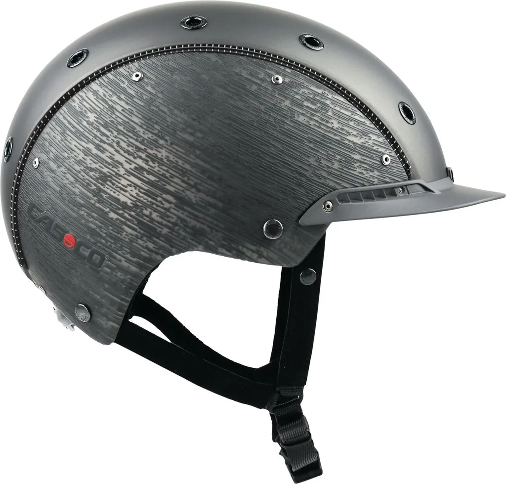 Casque d'Équitation Casco Champ-3 Gunmetal Taille S pour Cavalier Amateur