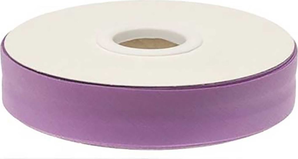 20m Schrägband PolyBaumwolle unifarben 20mm breit gefalzt Produktbild 