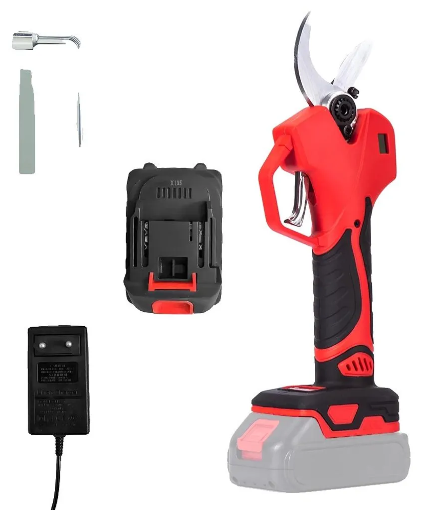 Sécateur électrique sans fil 40 mm avec batterie rechargeable Lithium