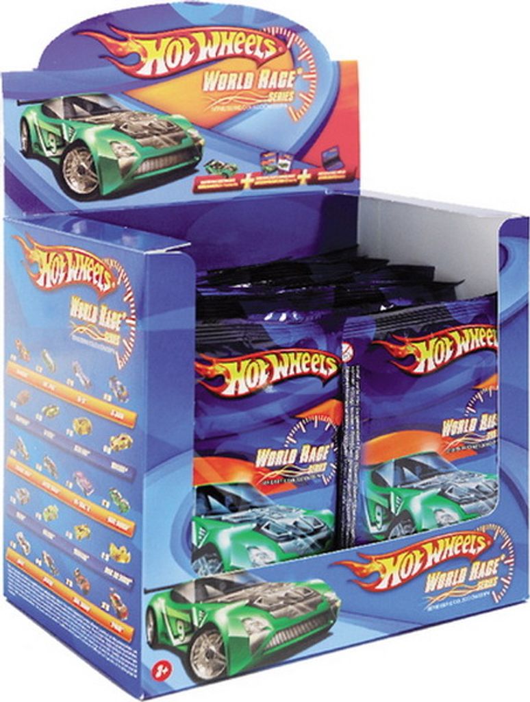 Hot Wheels 1: 64 World Race Fahrz.Foilbag roll., 1 Stück Produktbild 
