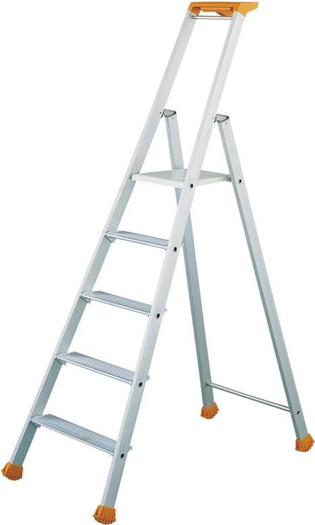 Marchepied Alu Pro 5 Marches Robuste, Léger, Sécurisé - Image du produit 