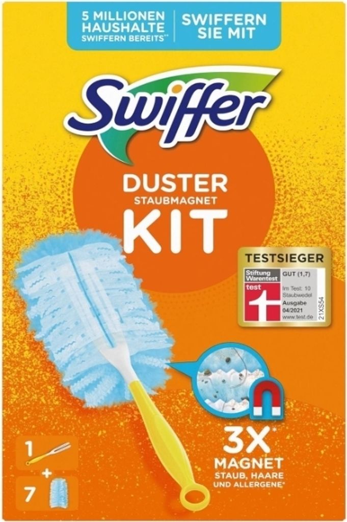 Kit Swiffer Dust Magnet Tecnologia cattura-polvere con 7 Immagine del prodotto 