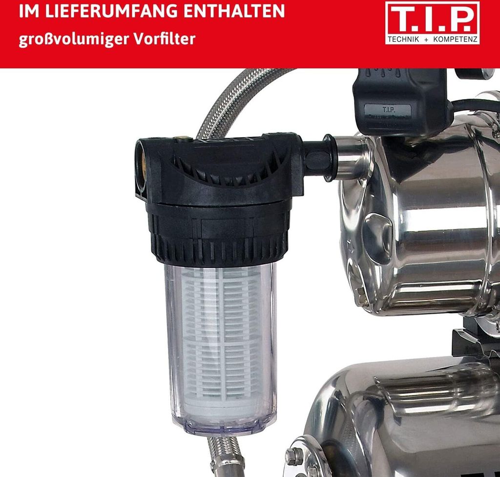 T.I.P. Hauswasserwerk HWW INOX 1300 Plus F, Fördermenge Produktbild 3