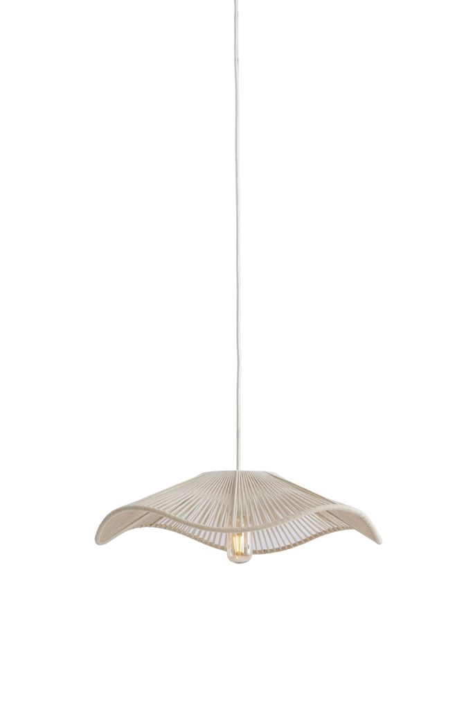 Crème hanglamp Rafa japandi Ø 50cm Productafbeelding 