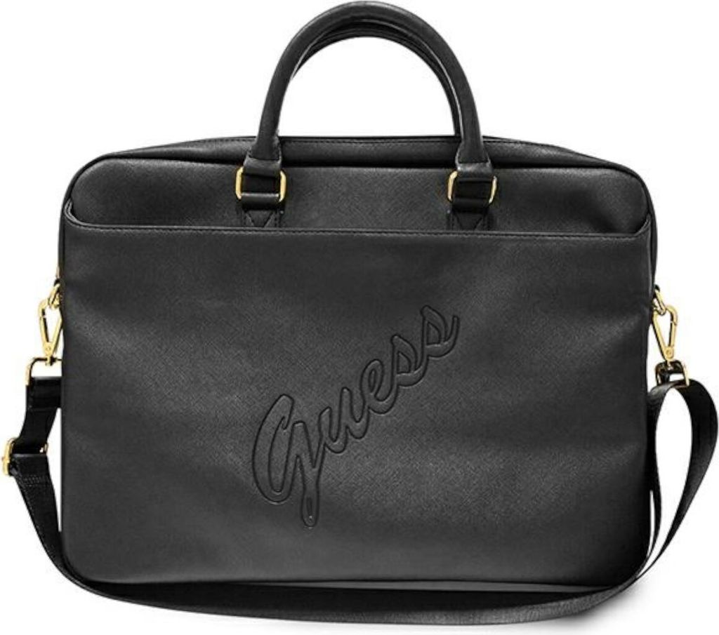 GUESS Notebook bag 16 inches Saffino GUCB15PUSASBK black