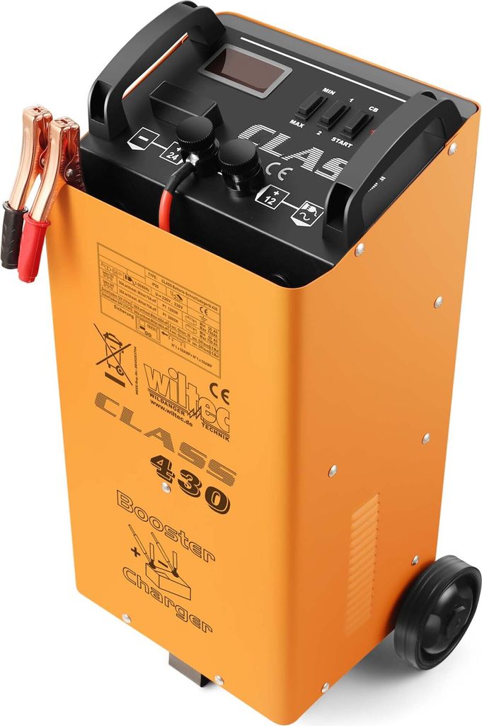 Wiltec Batterieladegerät 12V 24V 30A Batterie, Ladegerät Produktbild 1