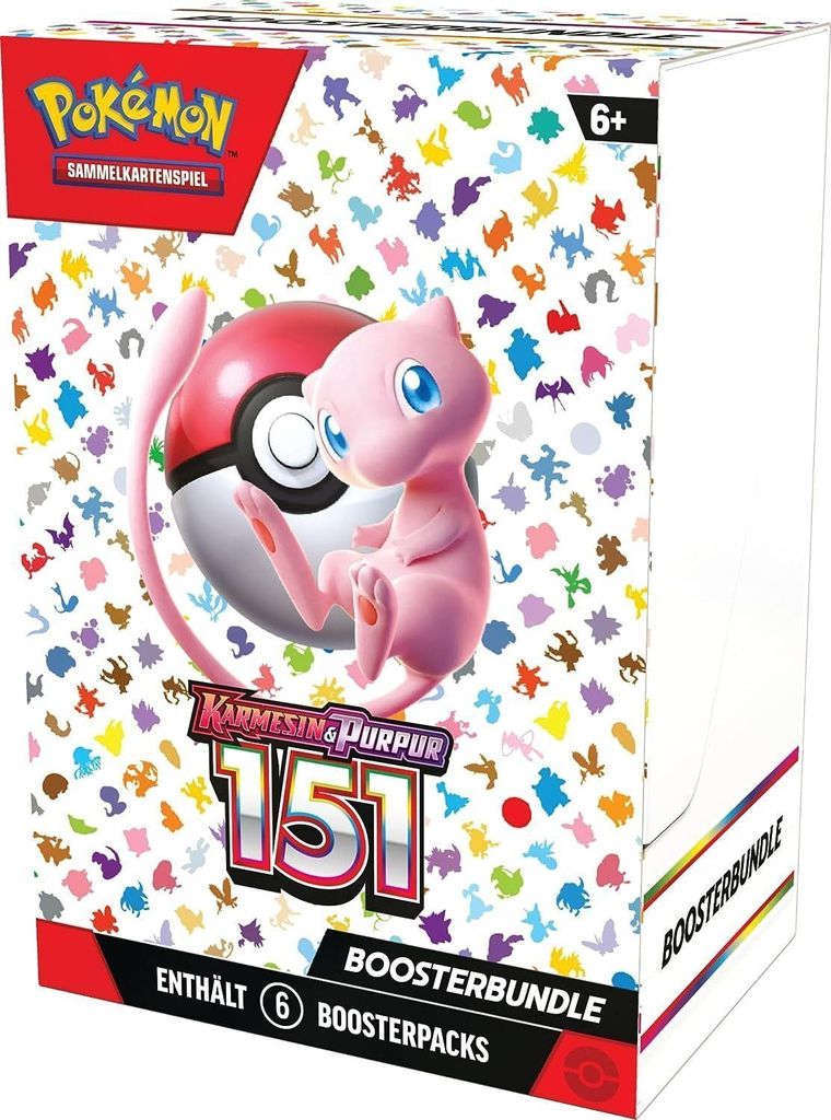 POKÉMON Sammelkarte Boosterbundle Karmesin & Purpur – 151 Produktbild 2