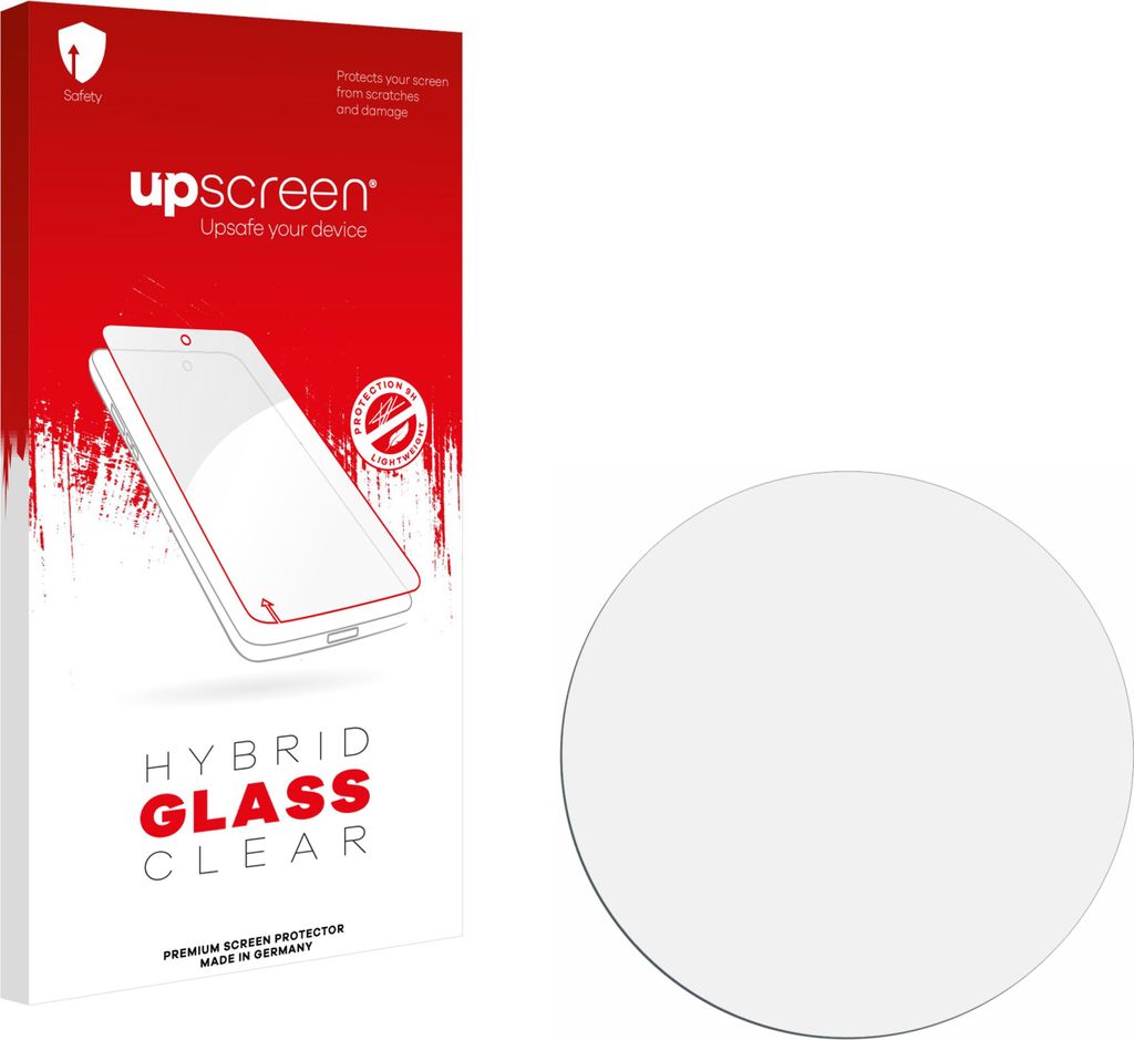 upscreen Schutzglas für Dpofirs Bike Computer Schutzfolie Panzer Folie Glas Display Schutz klar