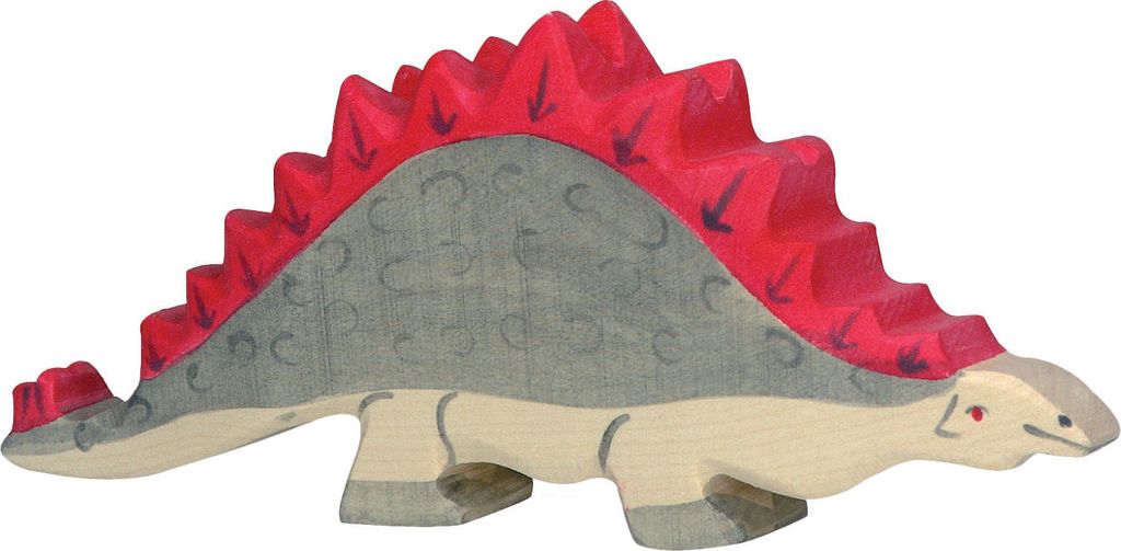 Stegosaurus Dino Holzfigur Holzspielzeug von Holztiger Produktbild 