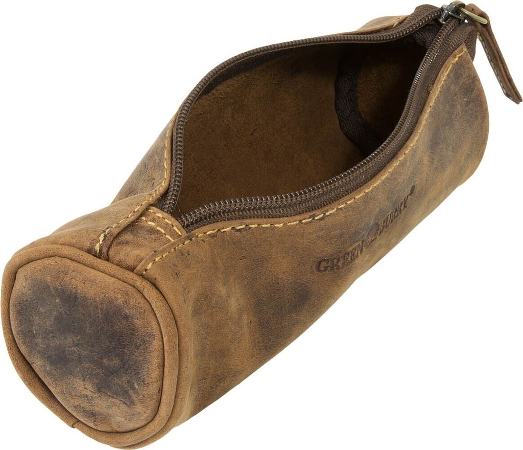 Greenburry Vintage Stiftetui Leder 19 cm
