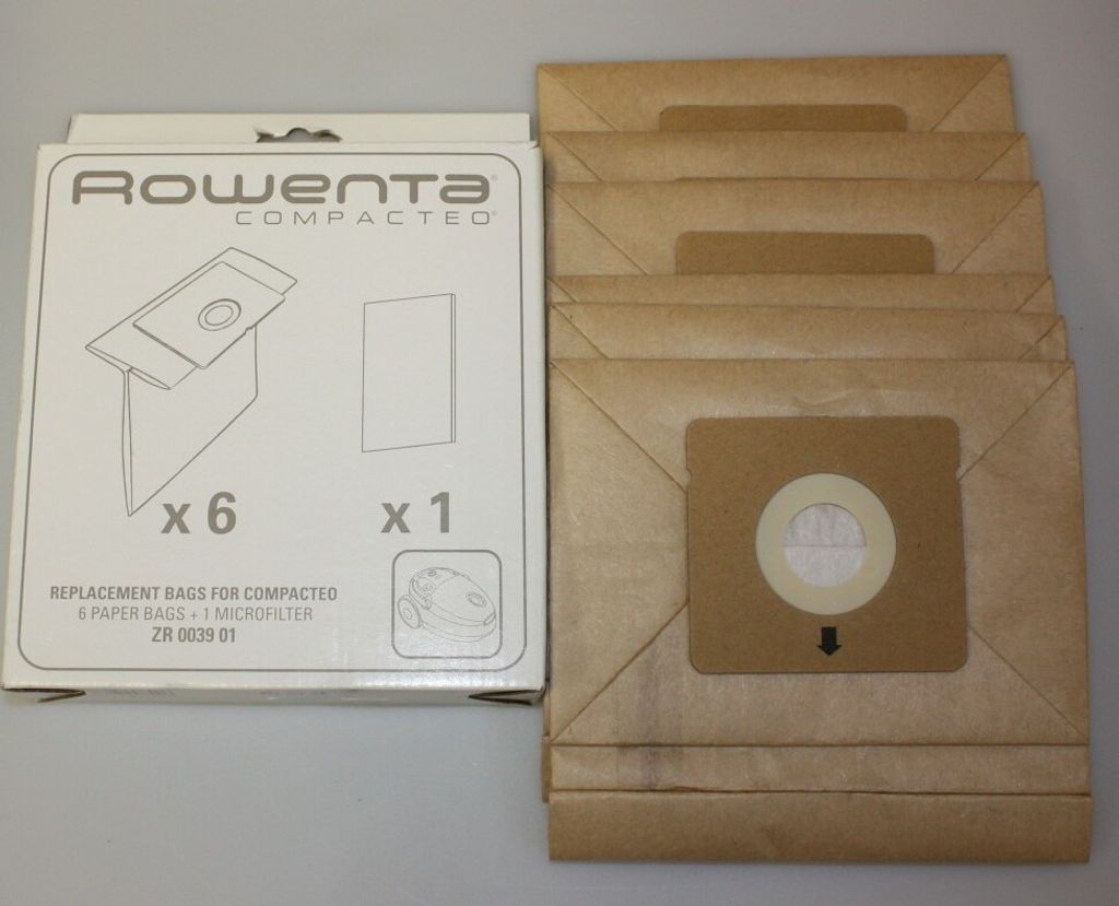 Rowenta ZR0039, Weiß, RO5227 RO5243 Produktbild 