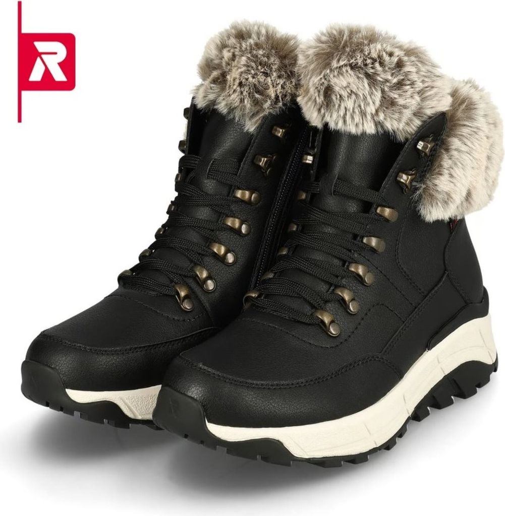 Bottines Chelsea Pour Femme Rieker - Noires Ou Marron - Taille Normale - Confortables