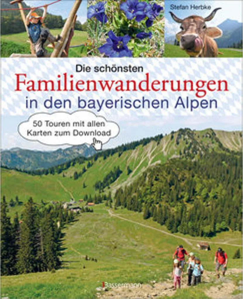 Guide Alpes Bavaroises avec Cartes GPS - Top Randonnées Famille et Enfants