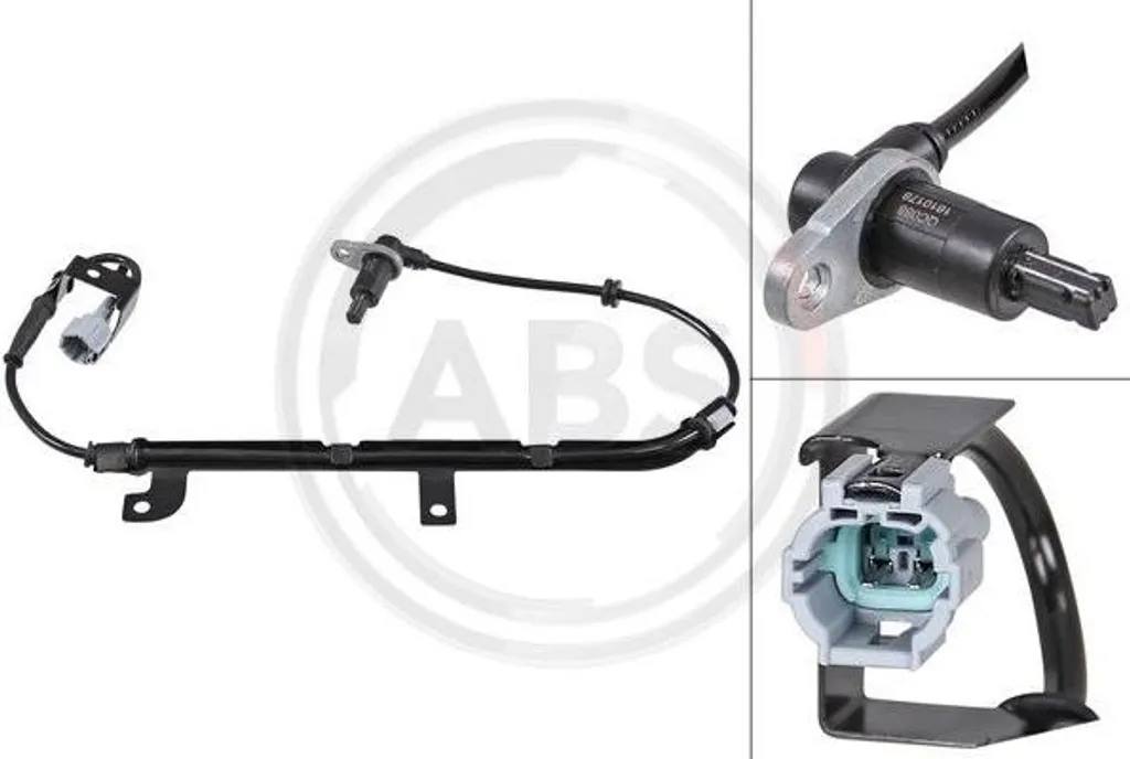 Capteur ABS de Roue Arrière 30991 pour Nissan Almera - Rechange Fiable