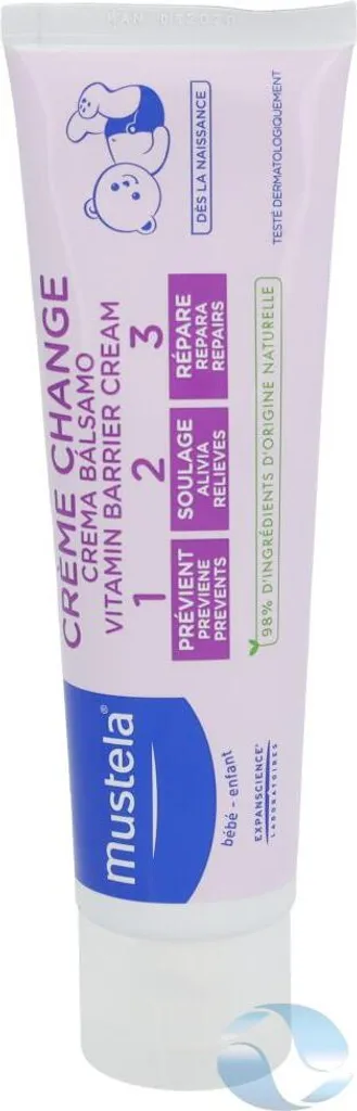 Stop Irritations du Siège avec Mustela Crème Change Barrière 100ml