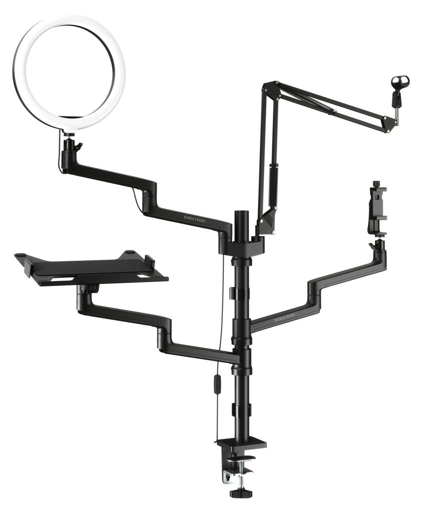 Diablo Vlogging-Kit - Mikrofonhalter, Monitorhalter, Produktbild 