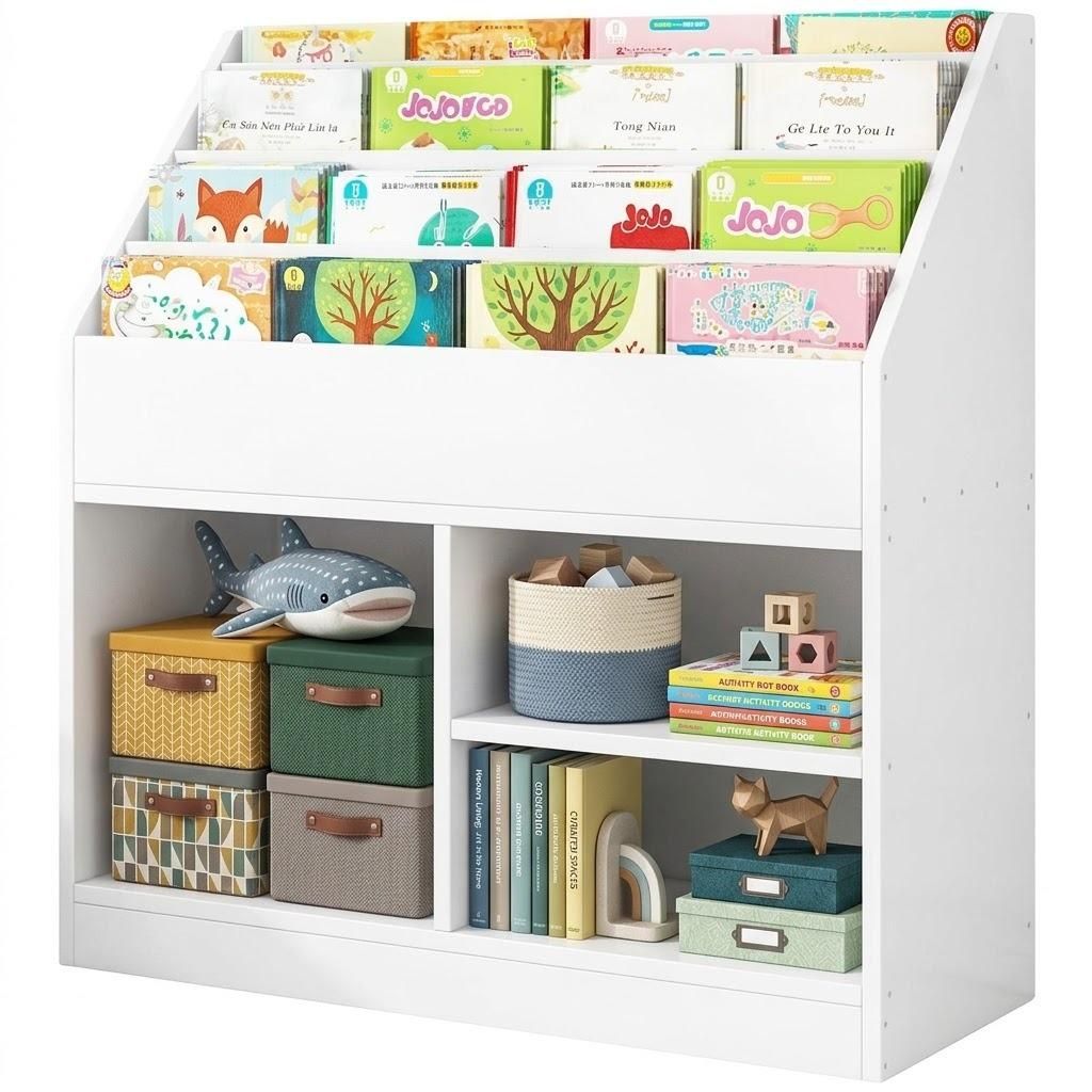 Bücherregal Spielzeugschrank stehendes Produktbild 