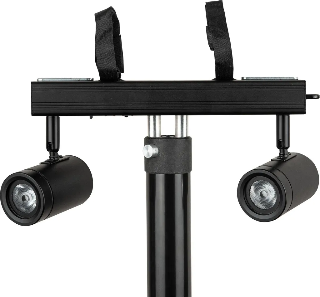 Projecteur Double Faisceau Blanc CCT Showtec Event Bar 2 Batterie