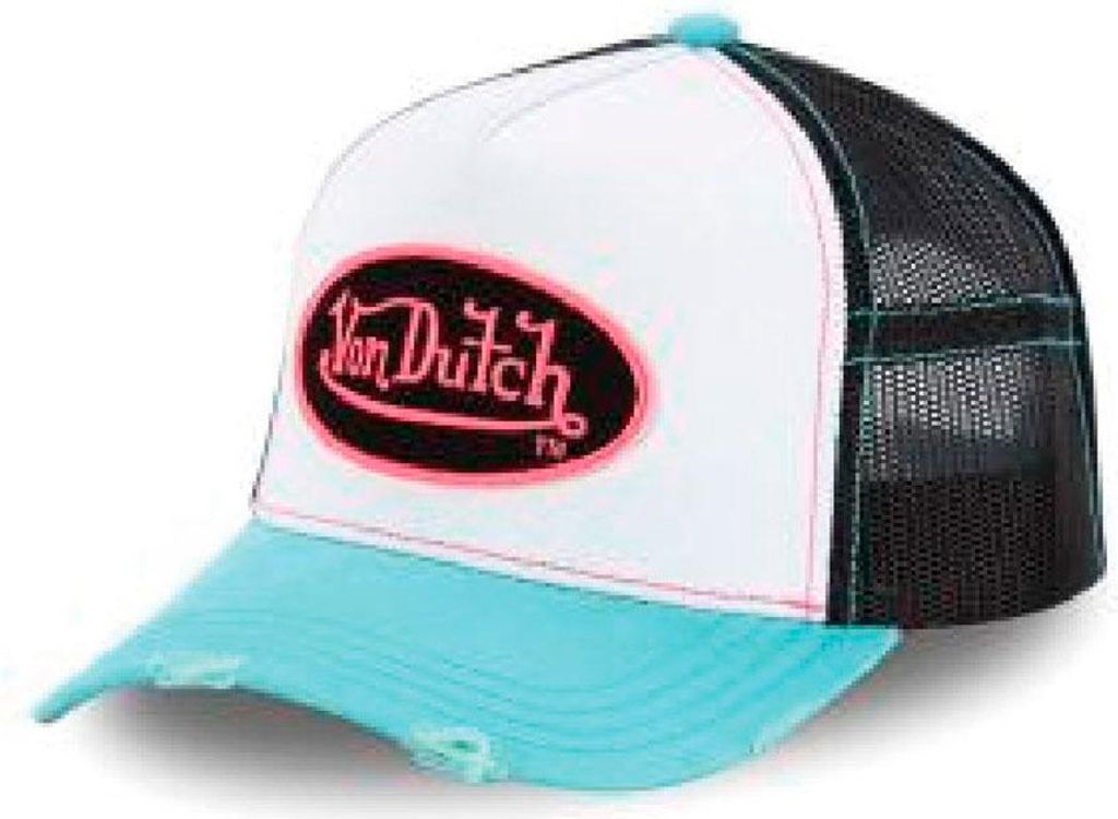 Von Dutch Originals Kids Trucker Cap USED JUNIOR Mesh Summer pink