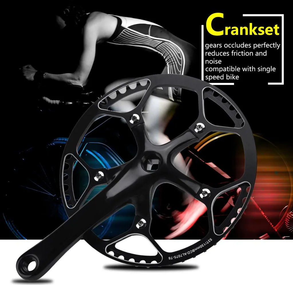 Ensemble manivelle de vélo robuste pour réparation et pédalier