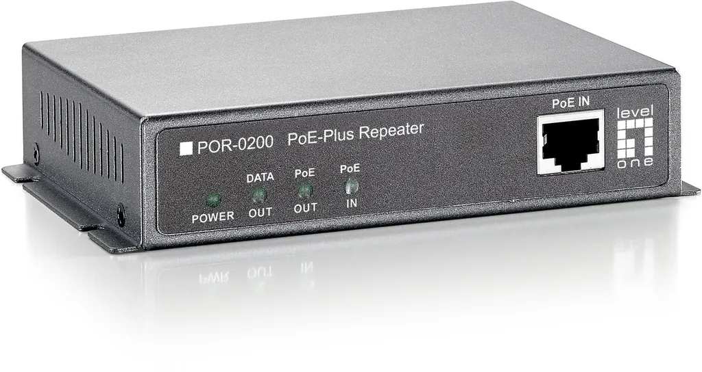 Répéteur PoE Fast Ethernet LevelOne POR-0200 Prolongateur Réseau RJ45
