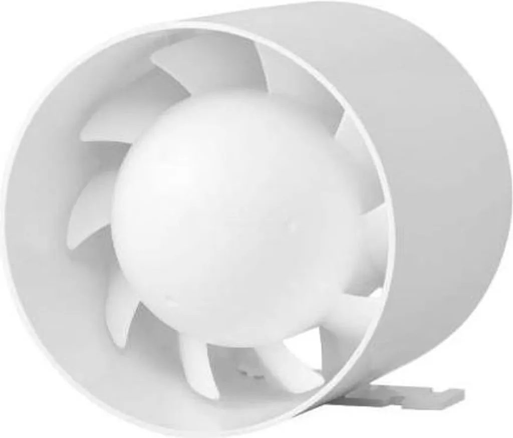 Ventilateur en ligne 150 mm pour évacuation buanderie standard 0931