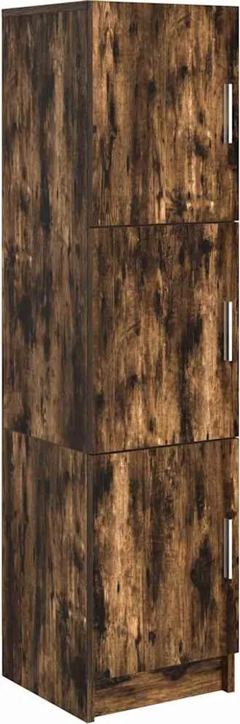 Credenza Verticale Rovere Affumicato 31,5 cm | Struttura in Multistrato