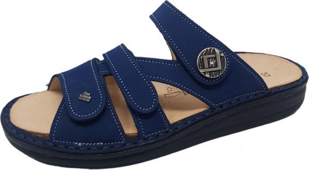 Finn Comfort Ayueda Pantolette Blau Produktbild 