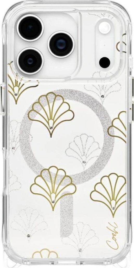 UNIQ Coehl Maree Hülle iPhone 17 Pro, Magnetisch, Silber