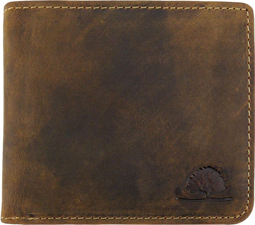 Greenburry Vintage Geldbörse Leder 11 cm
