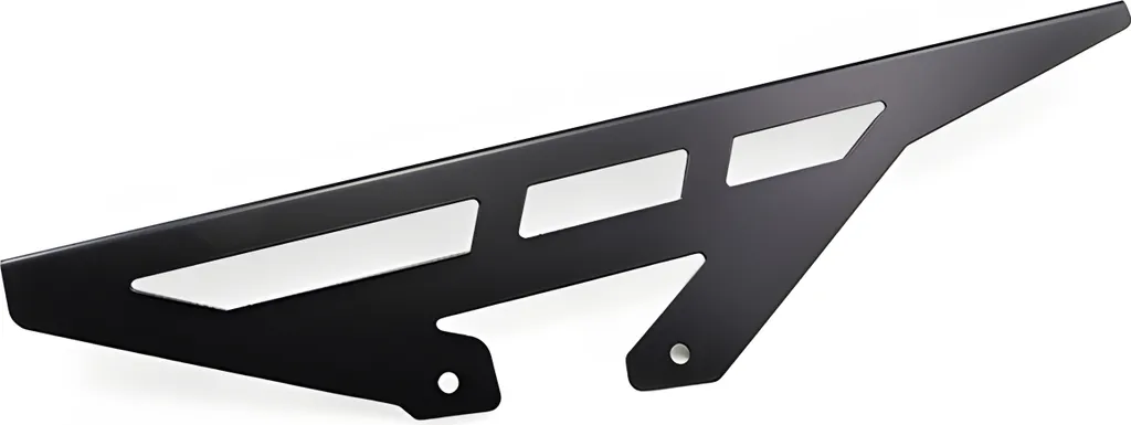 Évitez les projections avec le protège-chaîne ZIEGER Honda NX 650 Noir