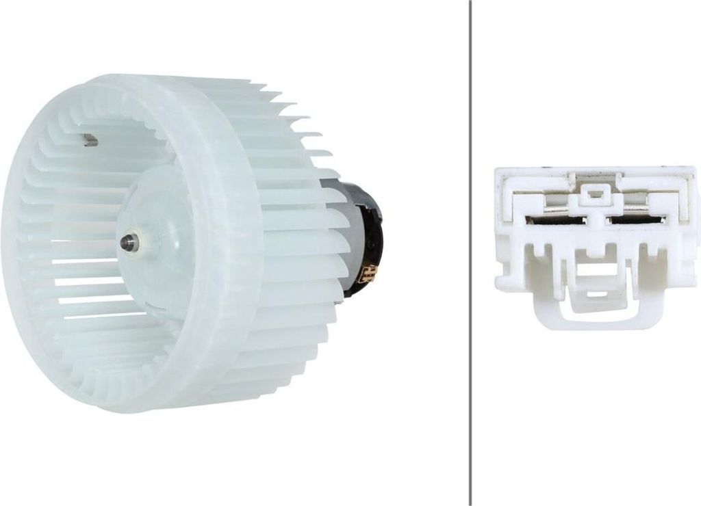 Innenraumgebläse 12 V 336 W 2-polig HELLA für u.a. VOLVO S60