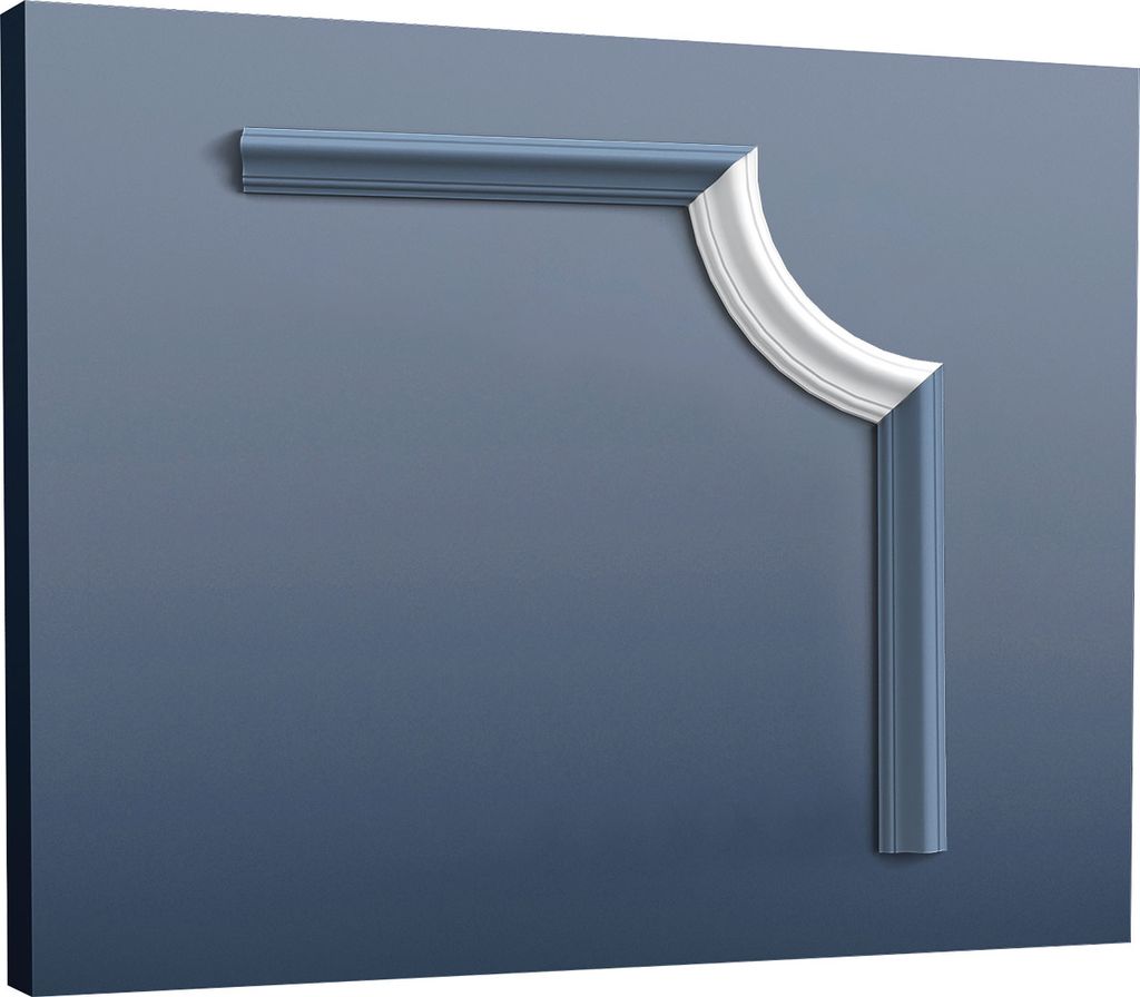 Orac Decor P8030C LUXXUS Stuck Eckelement Wand Friesleiste Rahmen-Spiegel-Profil