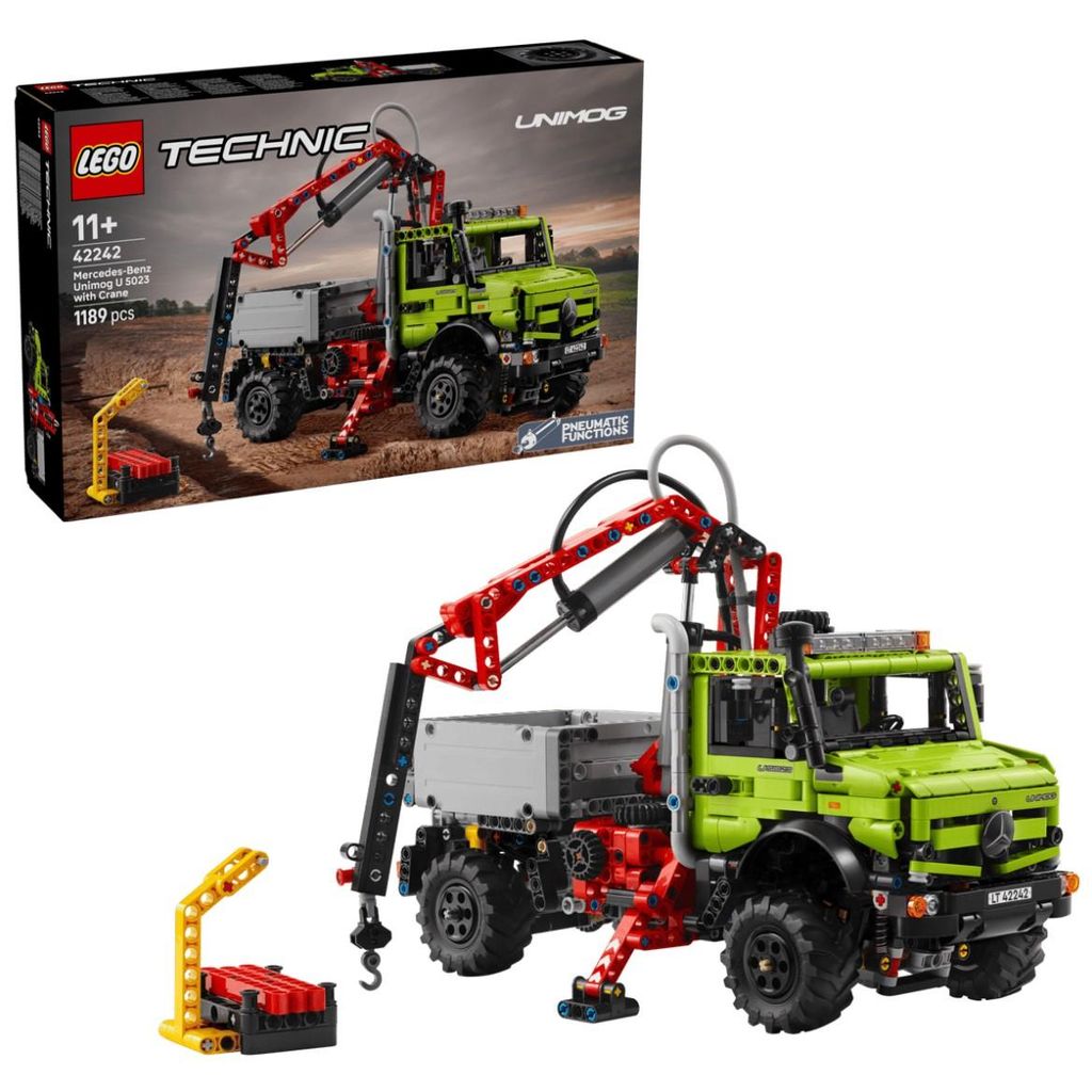 LEGO Technic Mercedes-Benz Unimog U 5023 s jeřábem, Sada na Obrázek produktu 