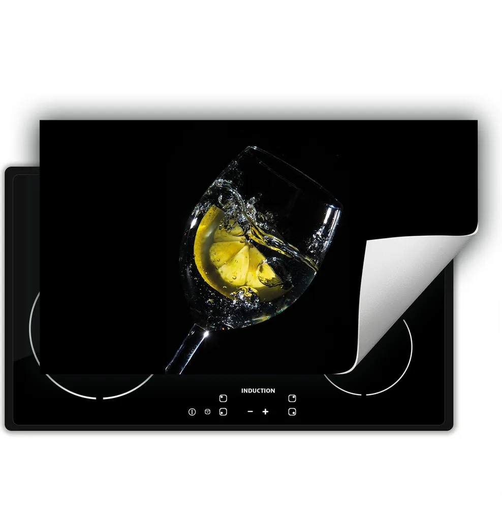 DarHaus Tappetino Nero Acqua 90x52 - Spazio Lavoro Extra Induzione