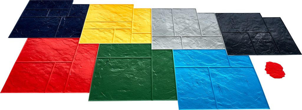 SucceBuy tappetino per cemento, 61 x 61 cm, stampo in Immagine del prodotto 
