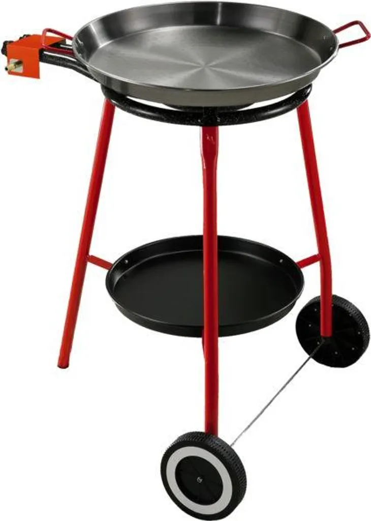 Poêle à paella haute puissance 11,4kW avec brûleur double anneau