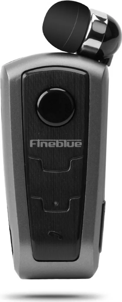 FineBlue F910 Grigio: Auricolare Bluetooth 5.0 Retrattile & Clip